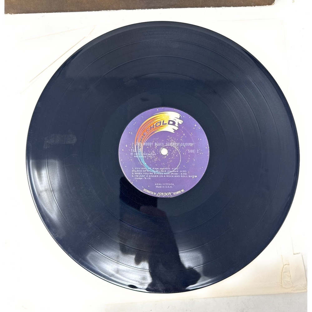 Seventh Sojourn - The Moody Blues Vintage Vinyl Record LP - Picture 3 of 7
